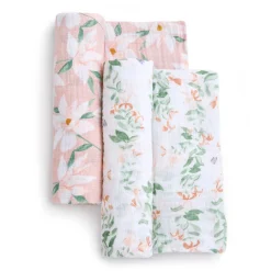 Kids Aden + Anais Cotton Muslin Swaddles (2) - Butterfly Garden