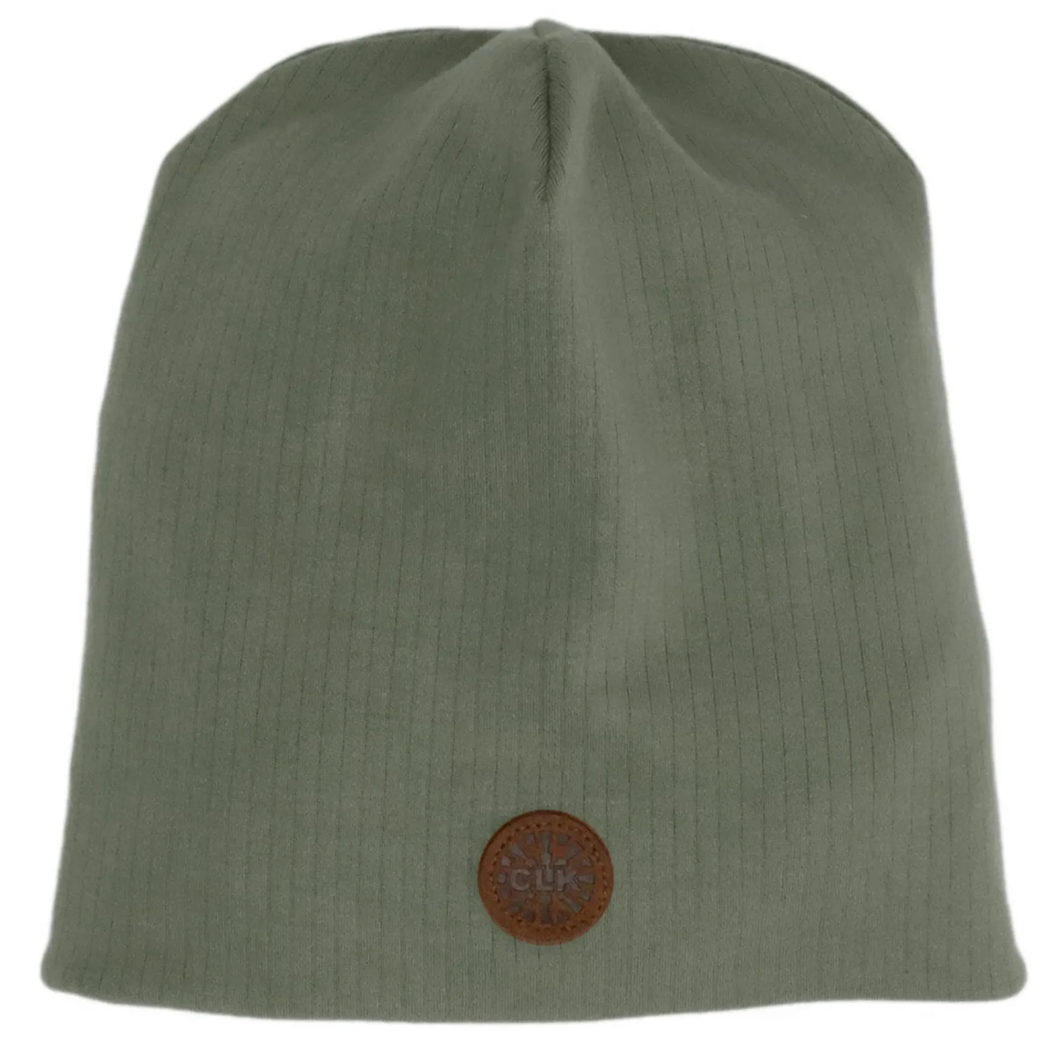 BOY Calikids Cotton Rib Beanie 9-24m