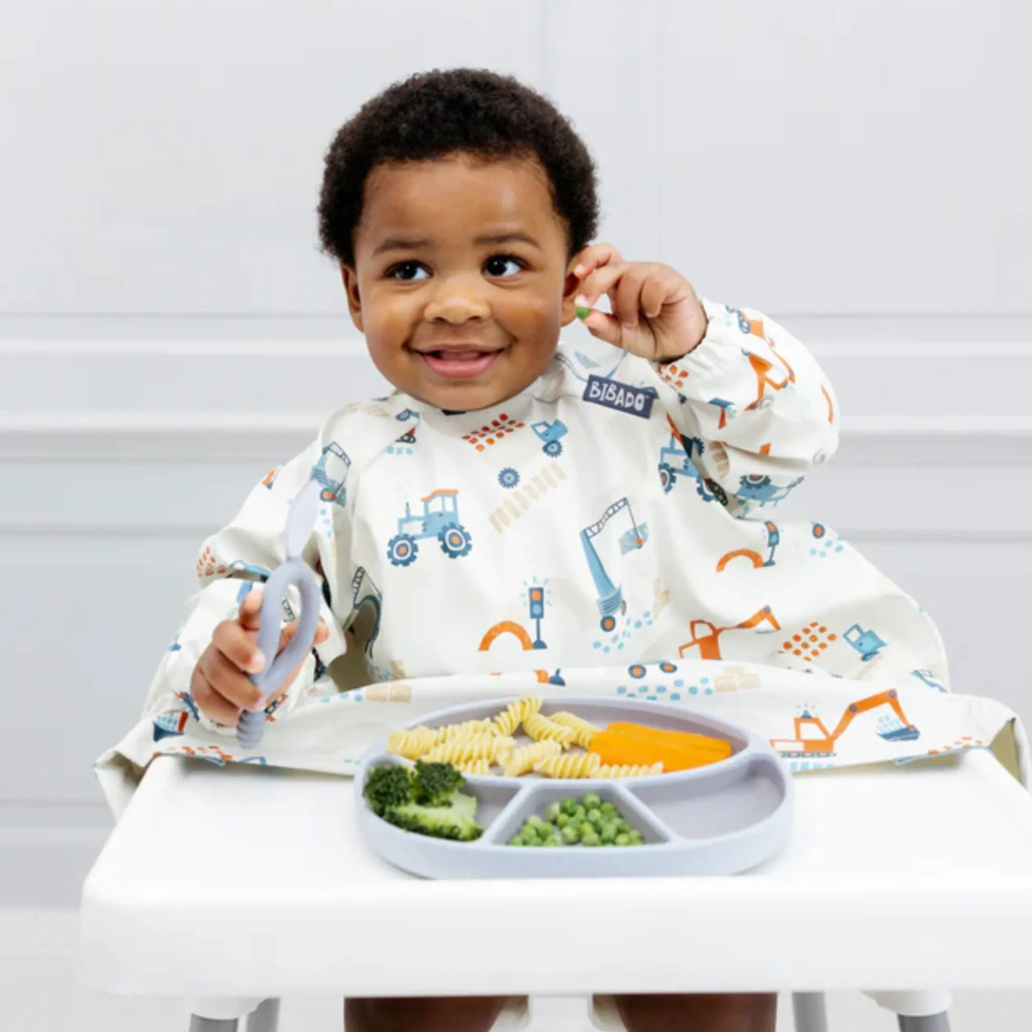 Kids Bibado Coverall Weaning Bib - Little Loader