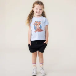 Kids Nano Tops>Cowgirl Boot T-shirt 2-12