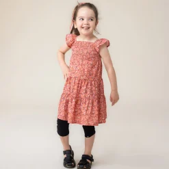 Kids Nano Dresses & Rompers>Cowgirl Layered Dress 2-12