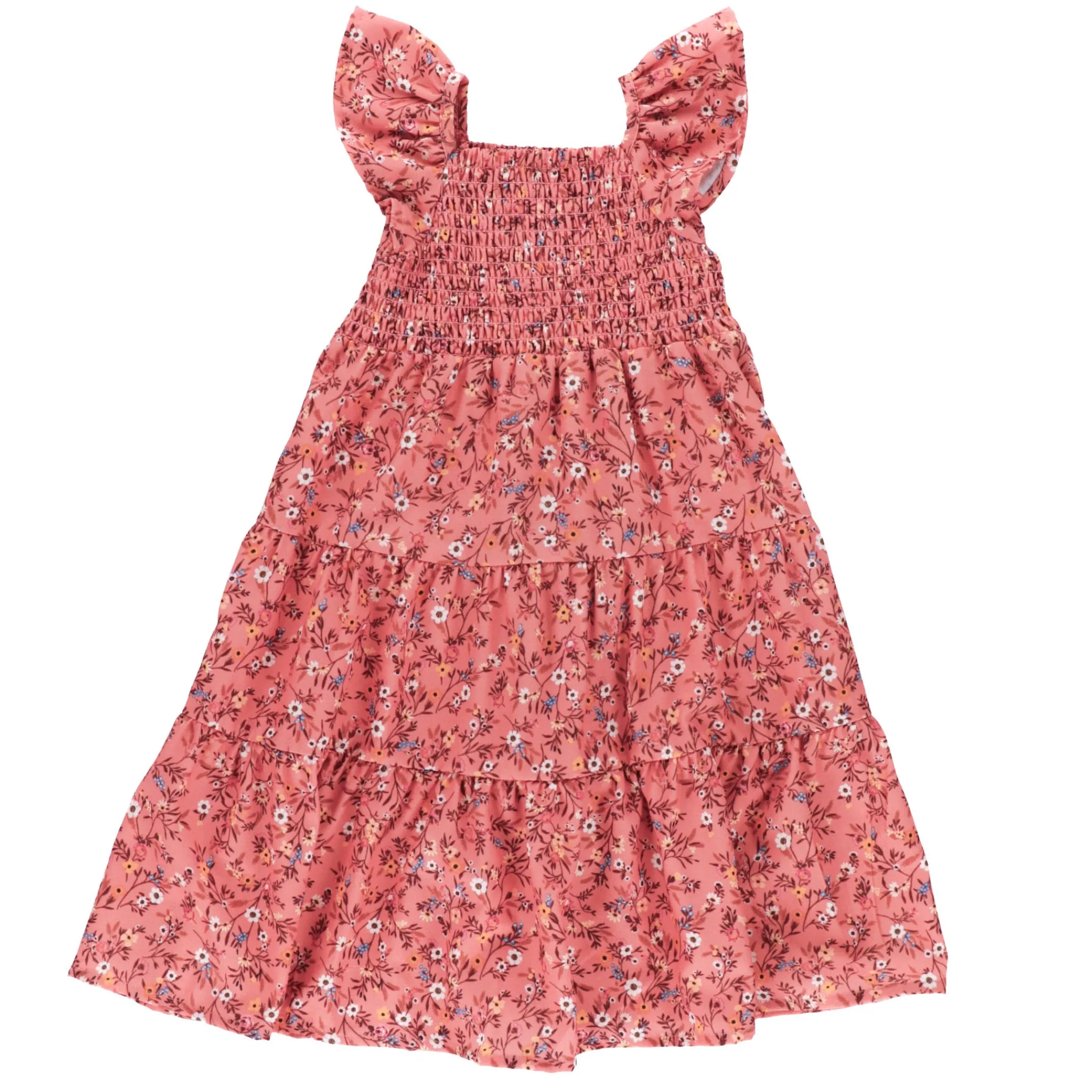 Kids Nano Dresses & Rompers>Cowgirl Layered Dress 2-12