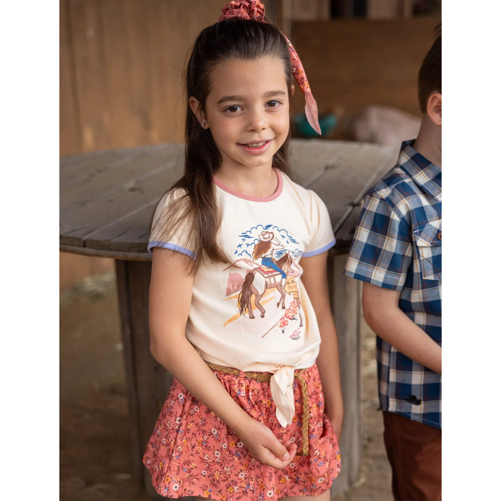 Kids Nano Skirts>Cowgirl Skort 2-12