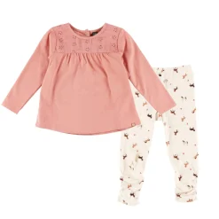 Nano Dresses, Skirts & Outfits>Cowgirl T-shirt Set 6-24m