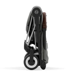 Kids Cybex Coya Stroller - Chrome Frame with Mirage Grey Seat