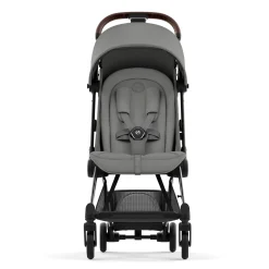 Kids Cybex Coya Stroller - Chrome Frame with Mirage Grey Seat
