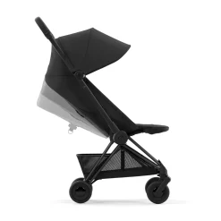 Kids Cybex Coya Stroller - Matte Black Frame with Sepia Black Seat