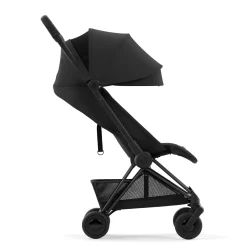 Kids Cybex Coya Stroller - Matte Black Frame with Sepia Black Seat