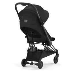 Kids Cybex Coya Stroller - Matte Black Frame with Sepia Black Seat