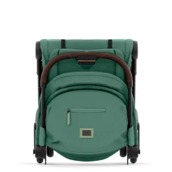 Kids Cybex Coya Stroller - Rose Gold Frame with Leaf Green Seat