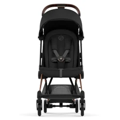 Kids Cybex Coya Stroller - Rose Gold Frame with Sepia Black Seat