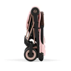 Kids Cybex Strollers|Strollers & Trailers>Coya Stroller - Rose Gold Frame with Peach Pink SeatP