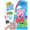 Kids Crayola Color Wonder Mess-Free Colouring Pages & Mini Markers - Peppa Pig