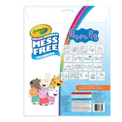 Kids Crayola Color Wonder Mess-Free Colouring Pages & Mini Markers - Peppa Pig