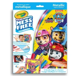 Kids Crayola Color Wonder Mess-Free Colouring Book & Markers Kit - Paw Patrol