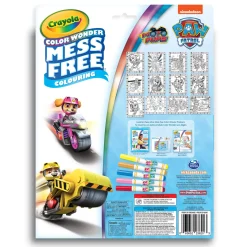 Kids Crayola Color Wonder Mess-Free Colouring Book & Markers Kit - Paw Patrol