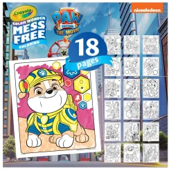 Kids Crayola Color Wonder Mess-Free Colouring Book & Markers Kit - Paw Patrol