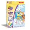 Kids Crayola Colour & Erase Reusable Puzzle Set, Bluey