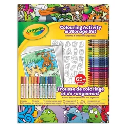 Kids Crayola Colouring Activity & Storage Set