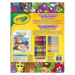 Kids Crayola Colouring Activity & Storage Set