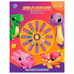 Kids Prologue Crayons Mignons Jurassique Juniors