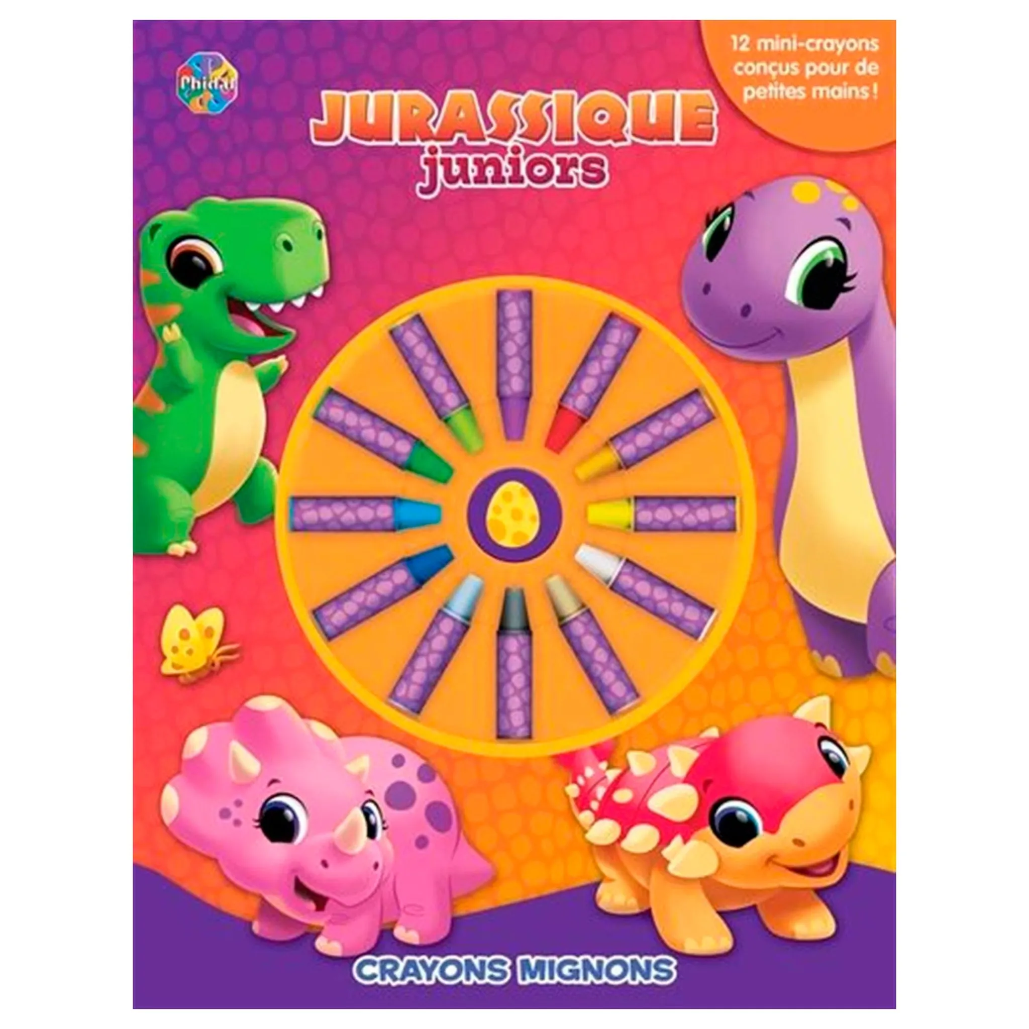 Kids Prologue Crayons Mignons Jurassique Juniors
