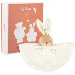 Kaloo Plush Toys>Cream Round Rabbit Comforter