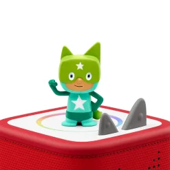 Kids Tonies Creative Tonie - Superhero Turquoise Tonie Figurine (French)