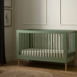 South Shore Crib 3-1 Sage Cotton Candy