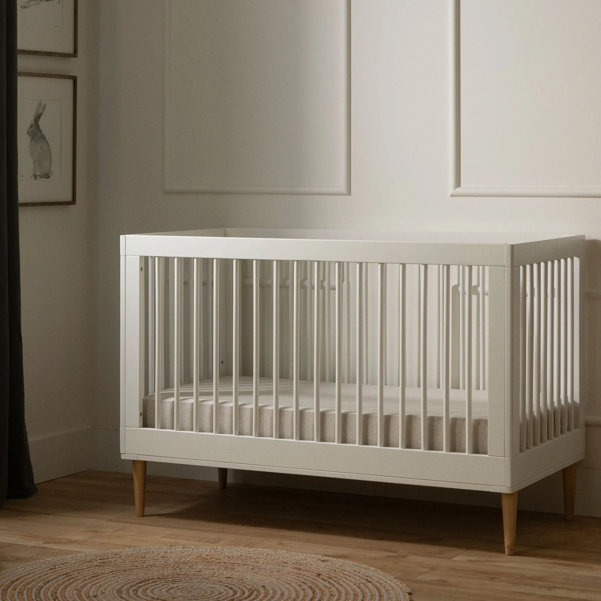 South Shore Cribs & Mattresses|Cribs & Mattresses>Crib 3-1 White Cotton Candy