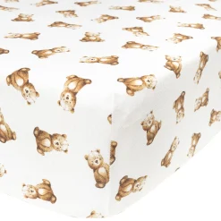 Kids Perlimpinpin Sheets|Bedding>Crib Fitted Sheet - Bears