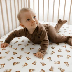 Kids Perlimpinpin Sheets|Bedding>Crib Fitted Sheet - Bears