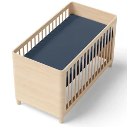 Kids Coccoli Crib Fitted Sheet - Navy