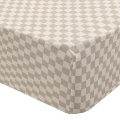 Kids Coccoli Sheets|Bedding>Crib Fitted Sheet - Plaid