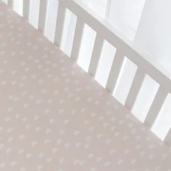 Kids Living Textiles Sheets|Bedding>Crib Fitted Sheet - Rainbow