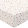 Kids Coccoli Crib Fitted Sheet - Strawberries