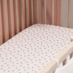 Kids Coccoli Crib Fitted Sheet - Strawberries