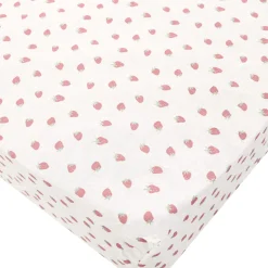 Kids Coccoli Crib Fitted Sheet - Strawberries