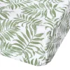 Kids Perlimpinpin Crib Fitted Sheet - Tropical Green