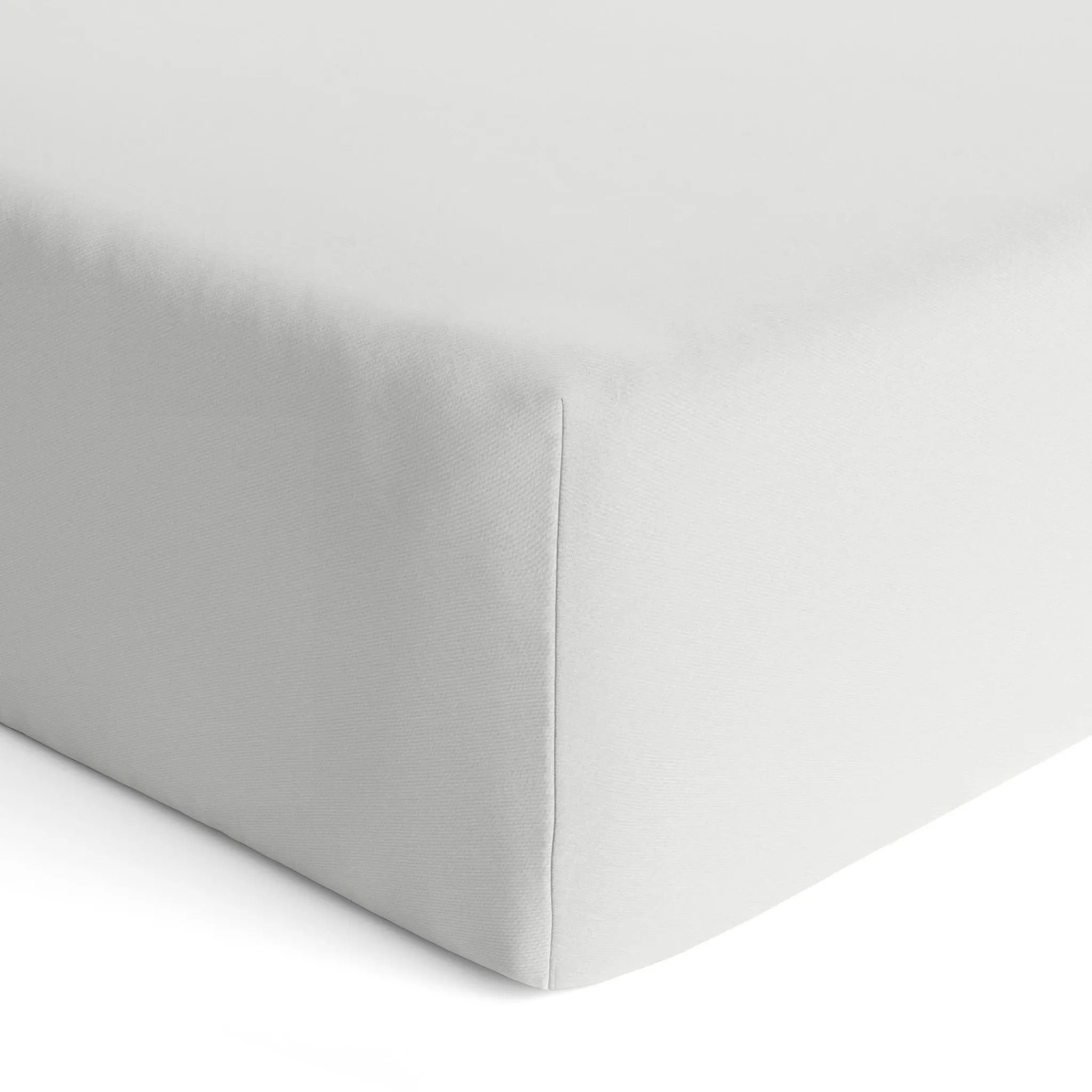Kids Coccoli Crib Fitted Sheet - White Ivory