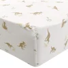 Kids Coccoli Sheets|Bedding>Crib Fitted Sheet Kangaroo - Special Edition CHU Sainte‑Justine Foundation