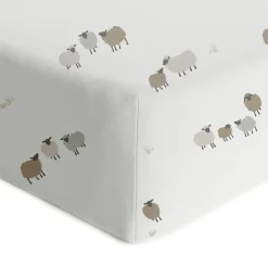 Kids Coccoli Crib Fitted Sheet Sheep - Special Edition Laura Lémerveil