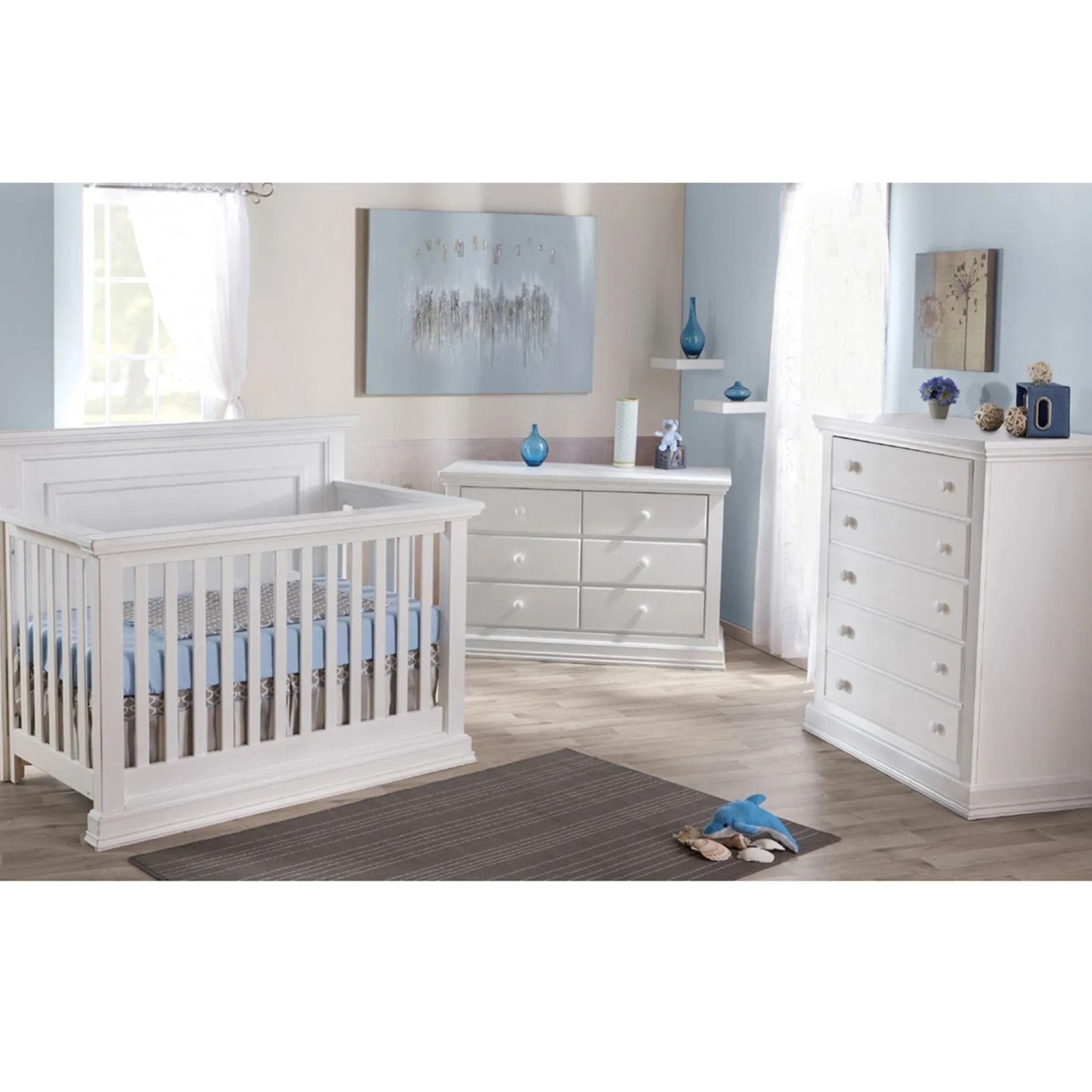 Pali Design Crib Modena Vintage White