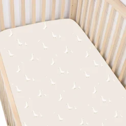 Kids Günamüna Crib Sheet - Goose