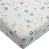 Kids Loulou Lollipop Crib Sheet - Mini Mathletes