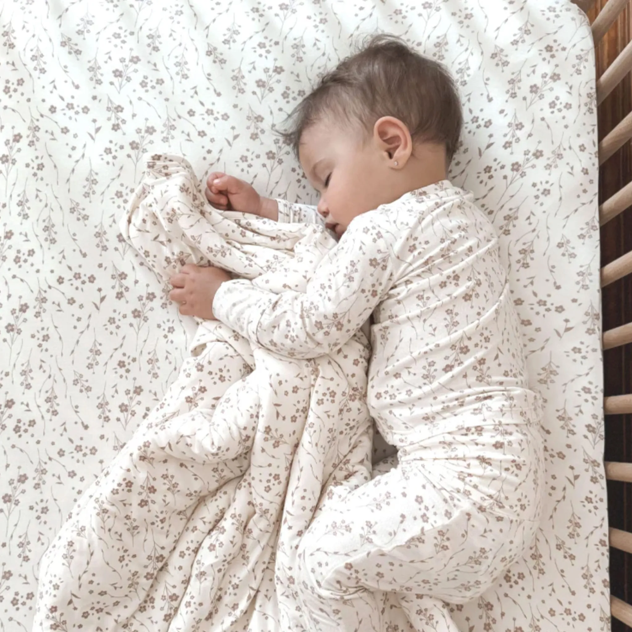Kids Günamüna Crib Sheet - Posie
