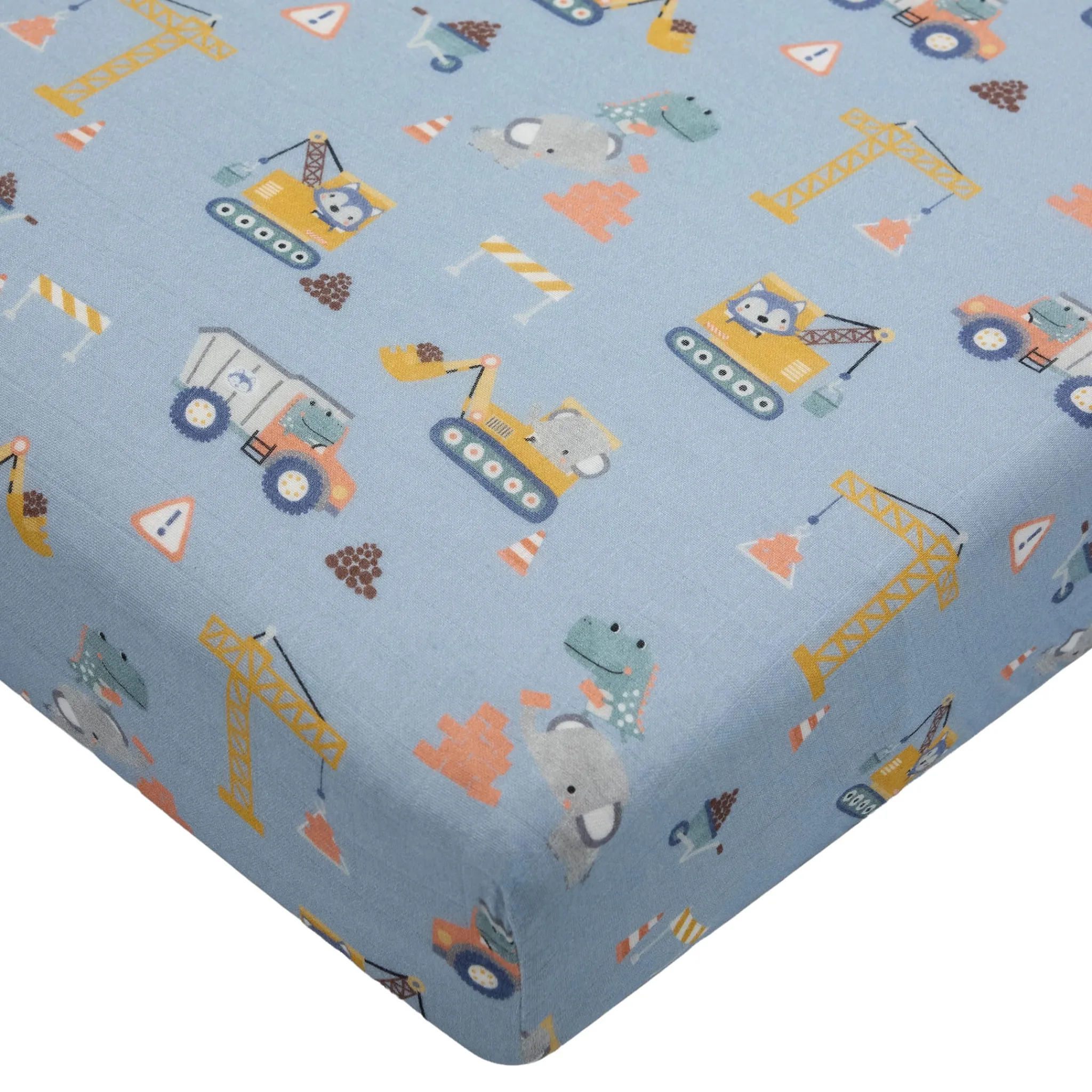 Kids Loulou Lollipop Crib Sheet - Tiny Engineers