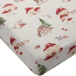 Kids Loulou Lollipop Crib Sheet-Forest Families
