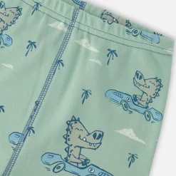 Kids/BOY Deux par Deux Croc Pajama Set 7-12