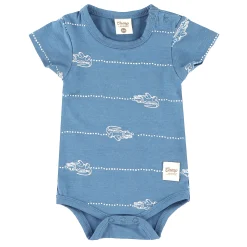 BOY Camp by Birdz Crocodile Bodysuit 3-24m